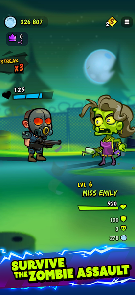 Zombie Clicker - Gameplay image of android game