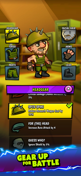 Zombie Clicker - Gameplay image of android game