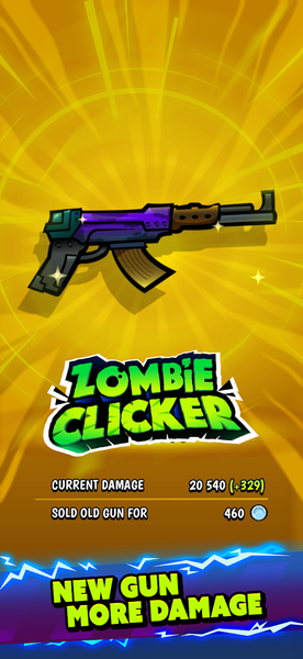 Zombie Clicker - Gameplay image of android game