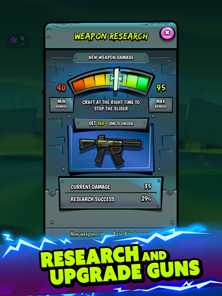 Zombie Clicker - Gameplay image of android game