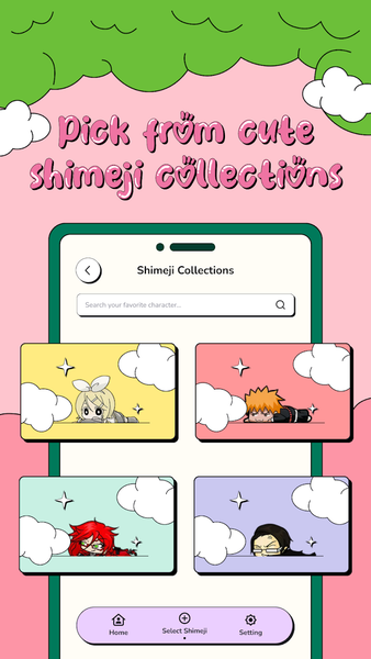 Cute Shimee: Anime Screen Pet - عکس برنامه موبایلی اندروید