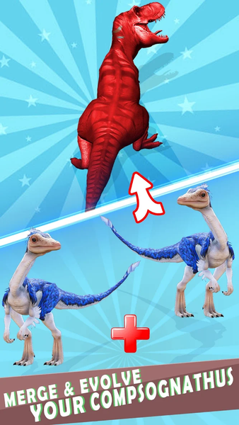 Merge Fight - Dinosaur Monster - عکس بازی موبایلی اندروید