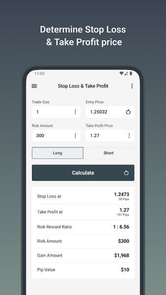 Forex Calculators - Image screenshot of android app