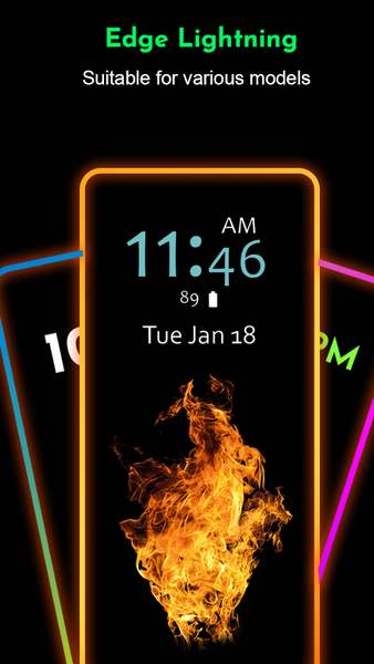 Always On Edge - Edge Lighting - Image screenshot of android app