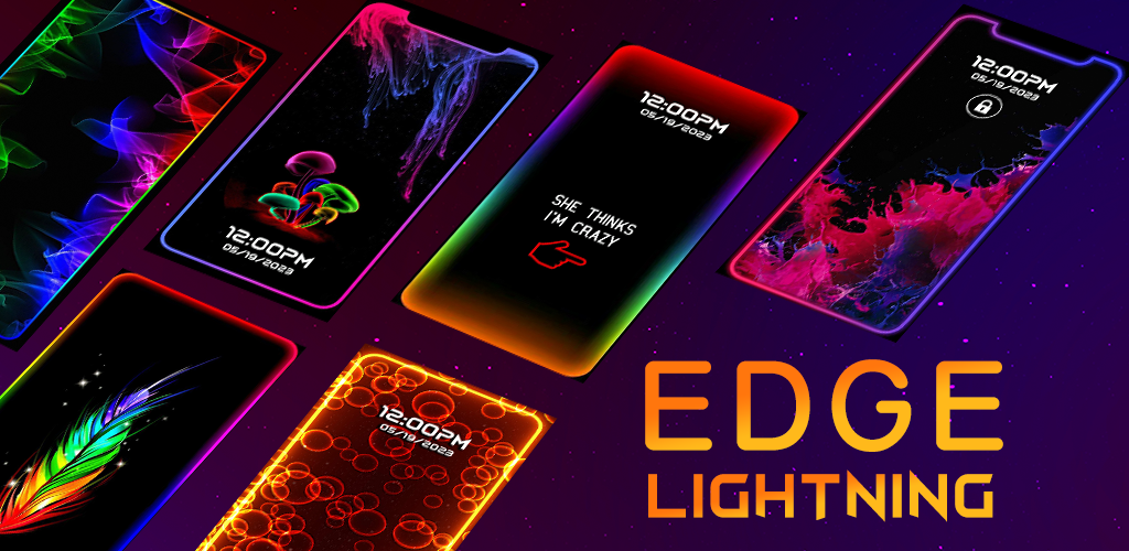 Edge light - Light wallpaper - Image screenshot of android app