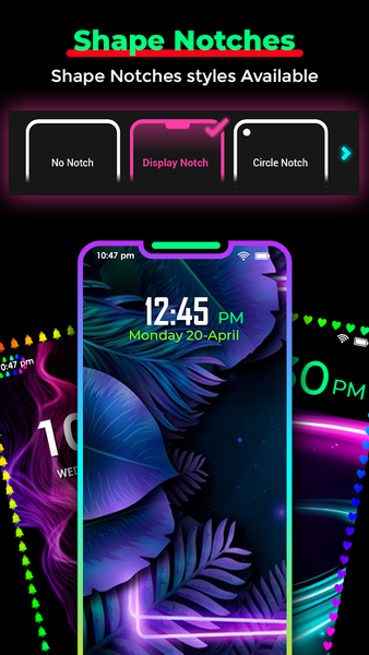 Edge Lighting - Border Light - عکس برنامه موبایلی اندروید