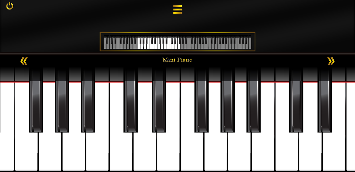 Mini Piano ® - Image screenshot of android app