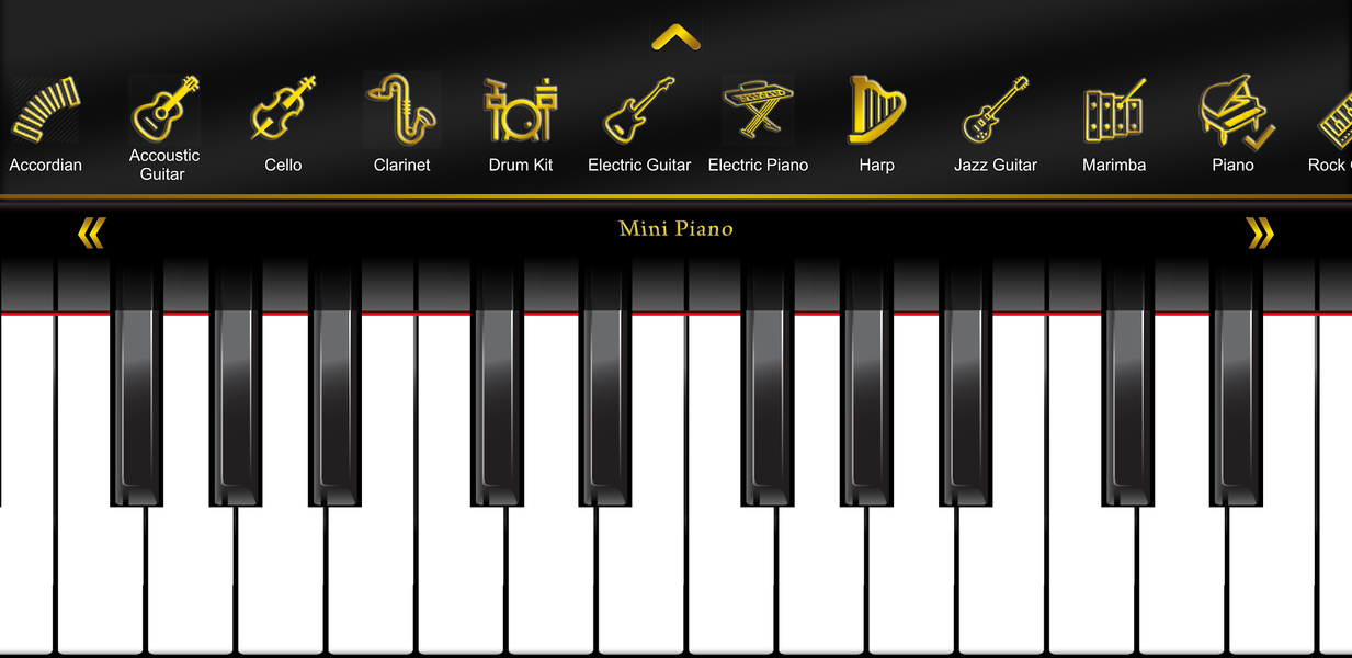 Mini Piano ® - Image screenshot of android app