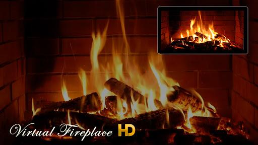 Virtual Fireplace HD - عکس برنامه موبایلی اندروید