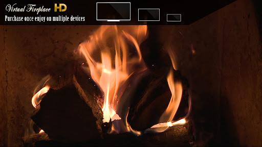 Virtual Fireplace HD - عکس برنامه موبایلی اندروید