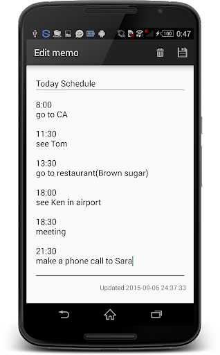 Notes - Image screenshot of android app