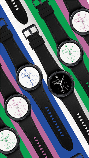 ECW Who Cares Watchface - عکس برنامه موبایلی اندروید