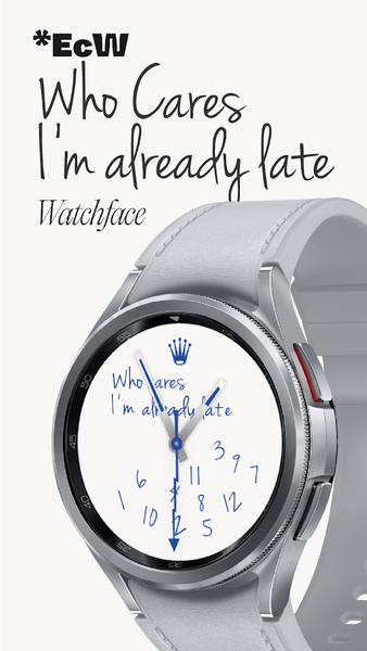 ECW Who Cares Watchface - عکس برنامه موبایلی اندروید