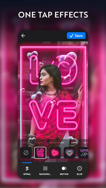 AI Photo Editor - Neon Effects - عکس برنامه موبایلی اندروید