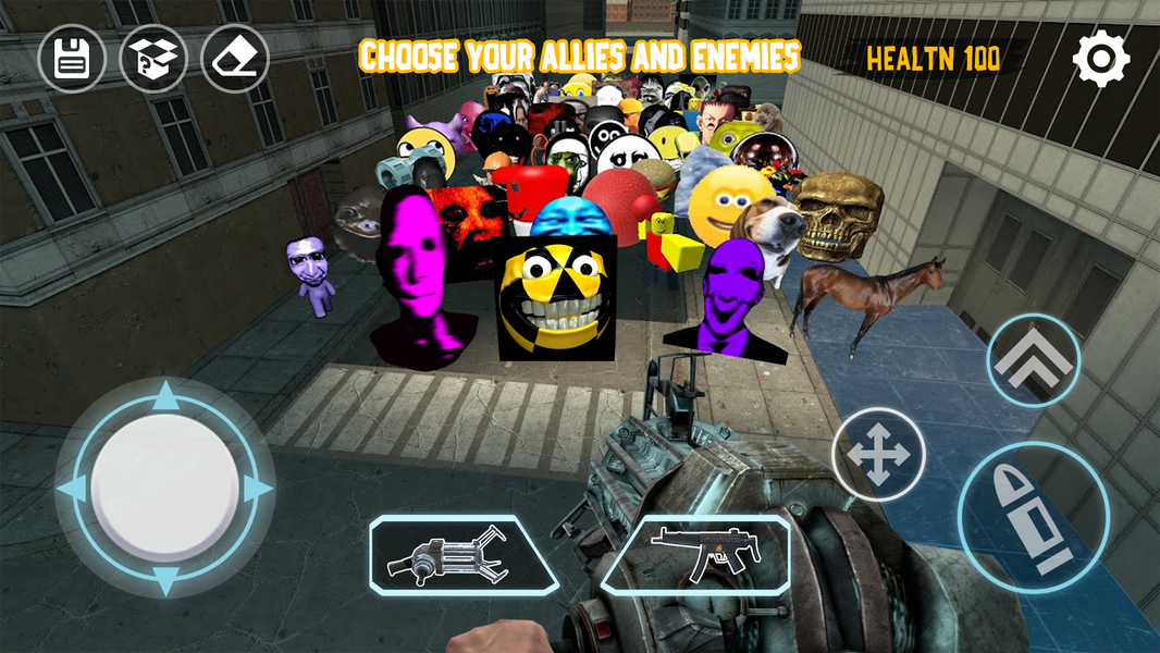 Sandmod: ۳D Playzone - عکس بازی موبایلی اندروید