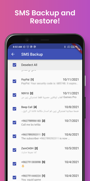 SMS Editor, Fake SMS, Backup - عکس برنامه موبایلی اندروید