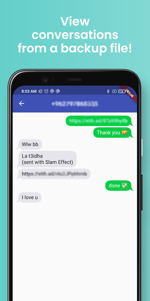 SMS Editor, Fake SMS, Backup - عکس برنامه موبایلی اندروید