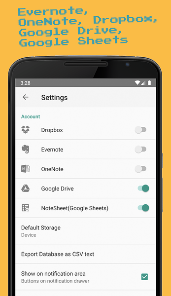 ۱Sec Note :Floating Cloud Note - عکس برنامه موبایلی اندروید