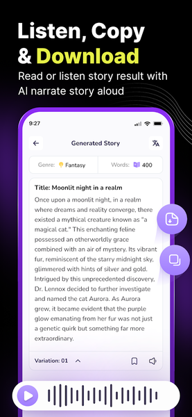 AI Story Generator - Story AI - Image screenshot of android app
