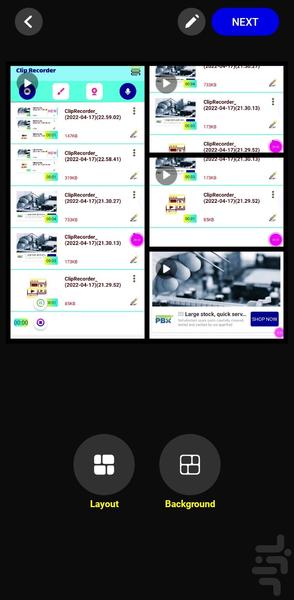 ویرایشگر ویدئو بی نظیر - عکس برنامه موبایلی اندروید