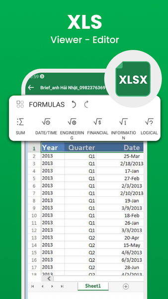 Edit Word, XLSX - PDF Reader - Image screenshot of android app