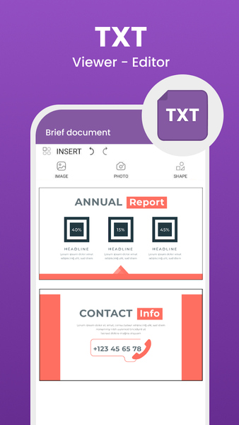 Edit Word, XLSX - PDF Reader - Image screenshot of android app