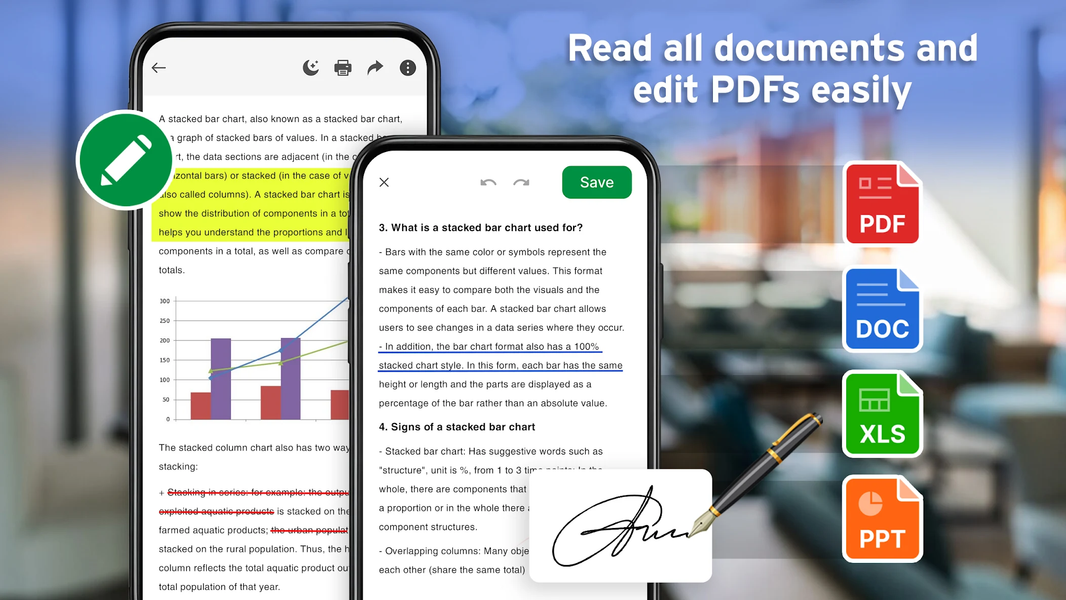 Open PDF View and Editor - عکس برنامه موبایلی اندروید