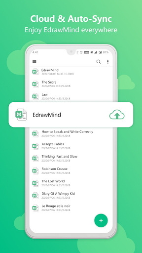 EdrawMind: AI Mind map & Note - عکس برنامه موبایلی اندروید
