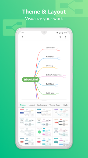 EdrawMind: AI Mind map & Note - عکس برنامه موبایلی اندروید