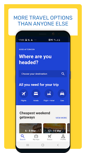 eDreams: Flights, Hotels, Cars - Image screenshot of android app