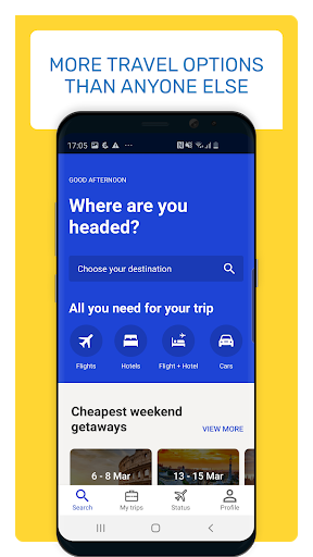 eDreams: Flights, Hotels, Cars - عکس برنامه موبایلی اندروید