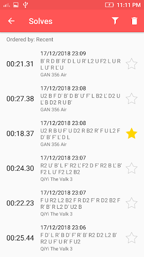 Cube Timer - عکس برنامه موبایلی اندروید