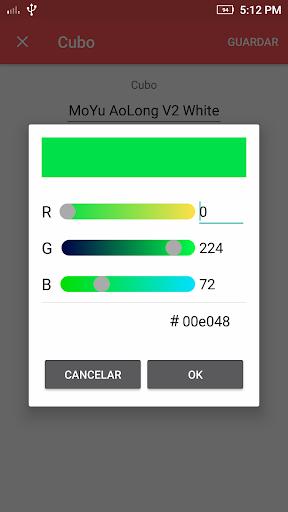 Cube Timer - عکس برنامه موبایلی اندروید
