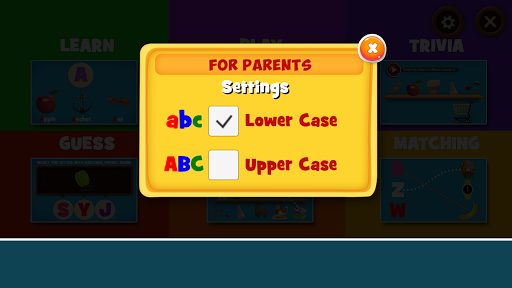 Learning Phonics for Kids - Gameplay image of android game