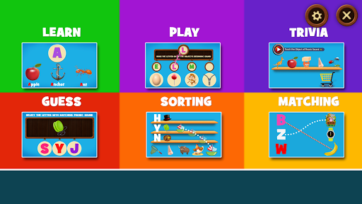 Learning Phonics for Kids - Gameplay image of android game
