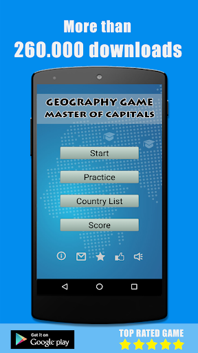 Capitals Quiz - Geography Game - عکس بازی موبایلی اندروید