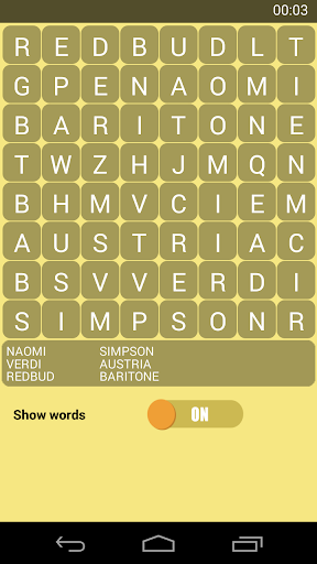 Educational Word Search Game - عکس بازی موبایلی اندروید