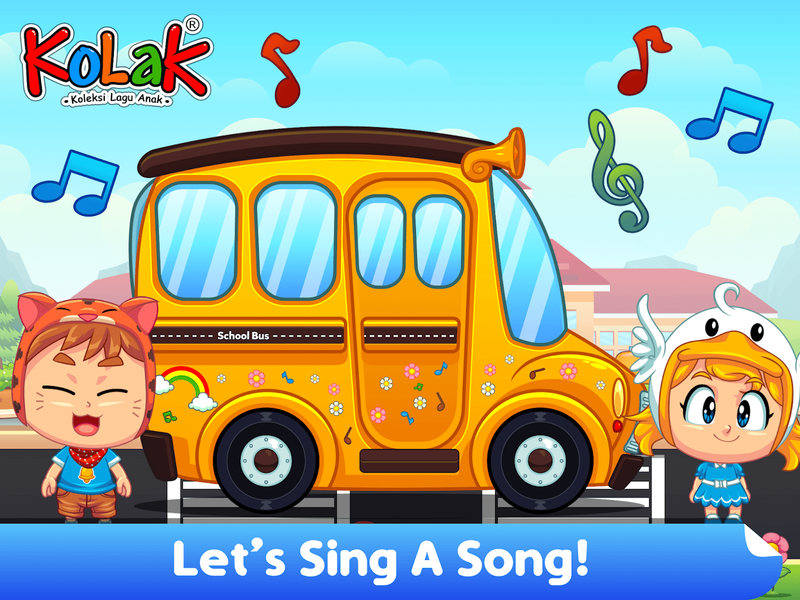 Kids Song : Wheel On The Bus - Image screenshot of android app