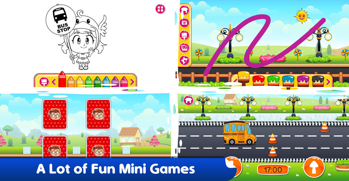 Kids Song : Wheel On The Bus - Image screenshot of android app