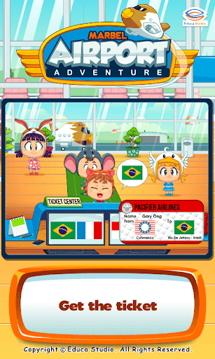 Marbel Airport Adventure - Gameplay image of android game