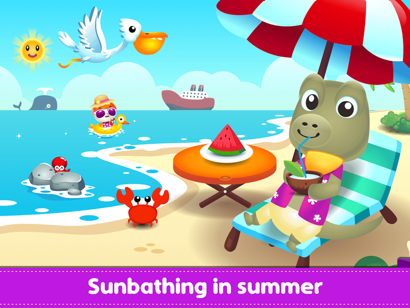 Marbel Seasons - Fun PreSchool - Image screenshot of android app