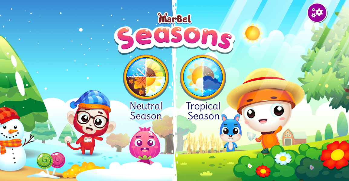 Marbel Seasons - Fun PreSchool - Image screenshot of android app