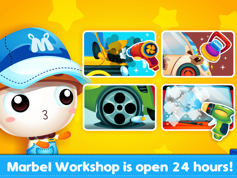 Marbel Auto Repair Shop Kids - Gameplay image of android game