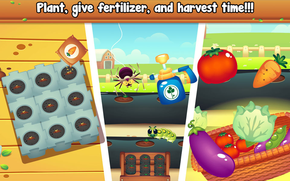 Marbel My Little Farm - Gameplay image of android game