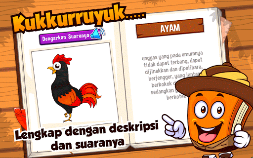 Marbel Belajar Hewan + Suara - Image screenshot of android app