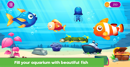 Marbel Fishing - Kids Games - عکس بازی موبایلی اندروید