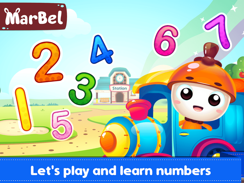 Marbel Fun Math & Numbers - عکس بازی موبایلی اندروید