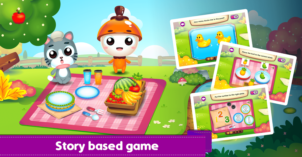 Marbel Fun Math & Numbers - عکس بازی موبایلی اندروید