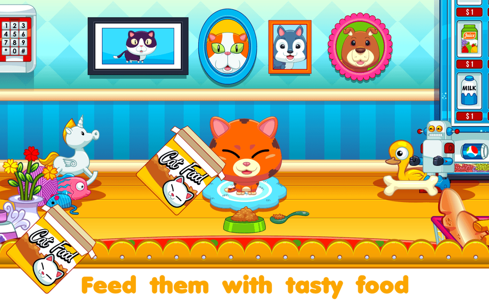 Marbel My Little Pet Daycare - Gameplay image of android game