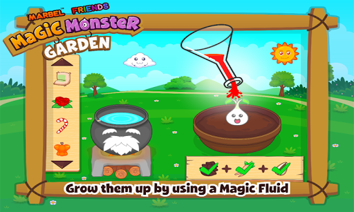 Marbel Monster Garden - Gameplay image of android game